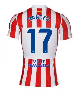 Günstige Atletico Madrid David Hancko #17 Heimtrikot 2025-26 Kurzarm
